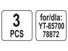 YATO Szintetikus porzsák 20 liter YT-85700 porszívóhoz (3 db/cs)