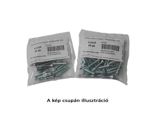 Önfúró lemezcsavar DIN 7504/O sülly.fejű kereszthornyos horganyzott 4,2x16 (50 db)