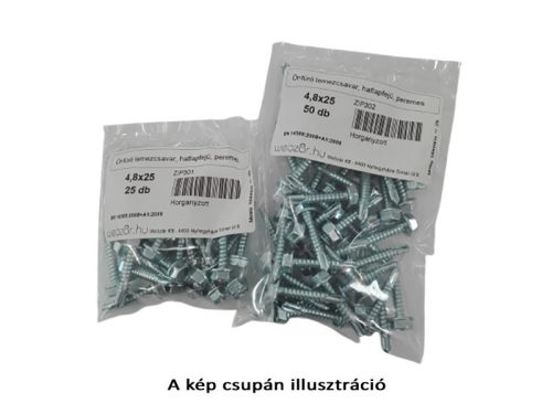 Önfúró lemezcsavar DIN 7504/K hatlapfejű peremes 4,2x16 (25 db)